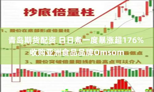 青岛期货配资 日日煮一度暴涨超176% 收购亚洲食品品牌Omsom